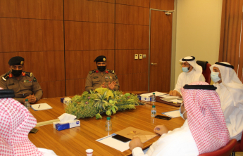 عقد الاجتماع التنسيقي بين جامعة الأمير سطام بن عبدالعزيز وإدارة الدفاع المدني بمحافظة الخرج